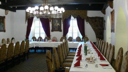 Fortuna Ház - "Királyok terme" - a vacsoráink és előadásaink színhelye